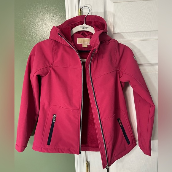 Pink NWOT MICHAEL KORS girls coat size 10/12 - Picture 1 of 5